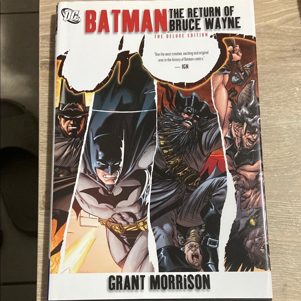 Batman: The Return of Bruce Wayne (DC Comics, March 2012) Grant Morrison HC Book